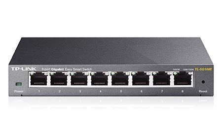 TL-SG108E 8 Port 10/100/1000Mbps Smart Pure Switch