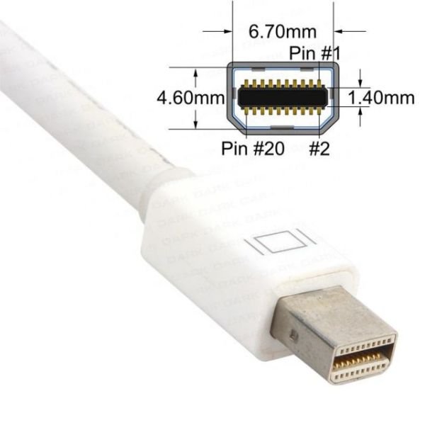 DK-HD-AMDPXDVI Mini Display Port- DVI Çevirici Adaptör