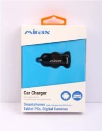 SCR-1110 USB mAh 3.7V Apple-Android Araç Şarj Adaptörü