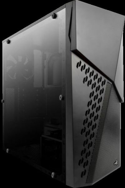 AE-CYBERXA-500 500W Powerlı Pencereli Midi Tower Siyah Kasa