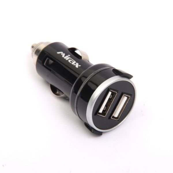 SCR-1122 Çift USB mAh 3.7V Apple-Android Araç Şarj Adaptörü