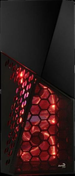 AE-CYBERXA-500 500W Powerlı Pencereli Midi Tower Siyah Kasa