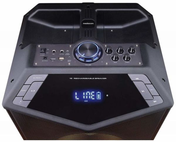 M-TRSPX150 150W Bluetooth,Kablosuz Mikrofonlu,Taşınabilir Ses Sistemi,MusicBox X90