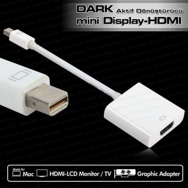 DK-HD-AMDPXHDMIAC Mini Display Port HDMI Aktif Dönüştürücü
