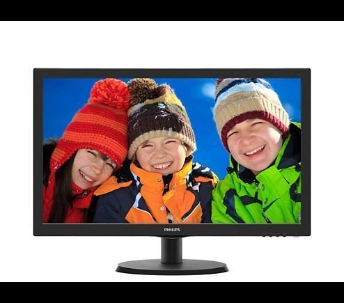 223V5LHSB2-01 21,5''1920x1080, 5ms, 60Hz,VGA-HDMI, Siyah Led Monitör