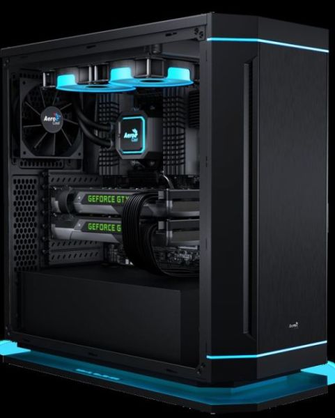 AE-DS230 Penceresiz Midi Tower Powersız Siyah Kasa