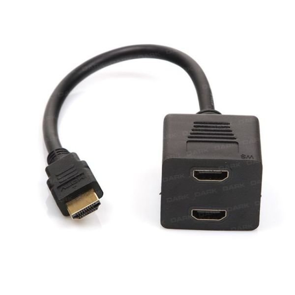 DK-HD-AMX2F 2 Port Splitter Adaptör HDMI Çoklayıcı