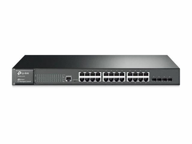 TL-SG3424 24 Port 10/100/1000Mbps Pure L2 Managed 4 Combo SFP Switch