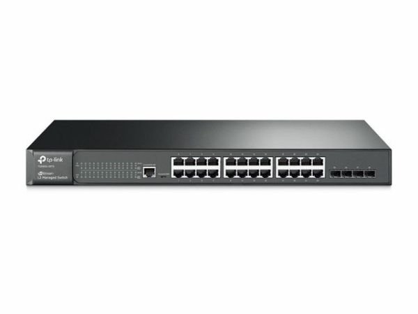TL-SG3424 24 Port 10/100/1000Mbps Pure L2 Managed 4 Combo SFP Switch