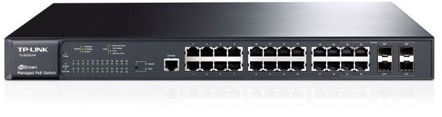 TL-SG3424P 24 Port 10/100/1000Mbps L2 Managed POE Switch