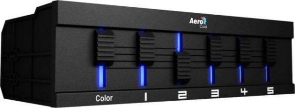 AE-F5XT F5XT 4 Kademe Hız Ayarlama 5x5W Fan Kontrolcülü Ön Panel