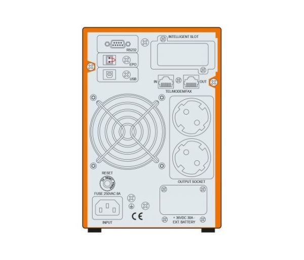 MU01000N11EAV06 Online Powerpack SE 1000VA 1F/1F 5-10 Dk 2x9AH Akülü UPS