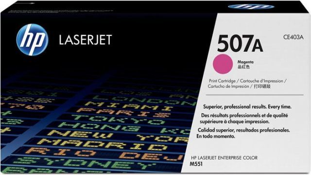 CE403A No 507A Kırmızı 6000 Sayfa Lazer Toner