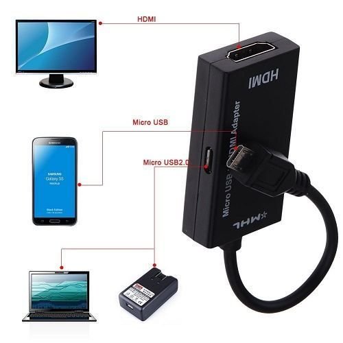 HC17 Micro USB To HDMI Çevirici