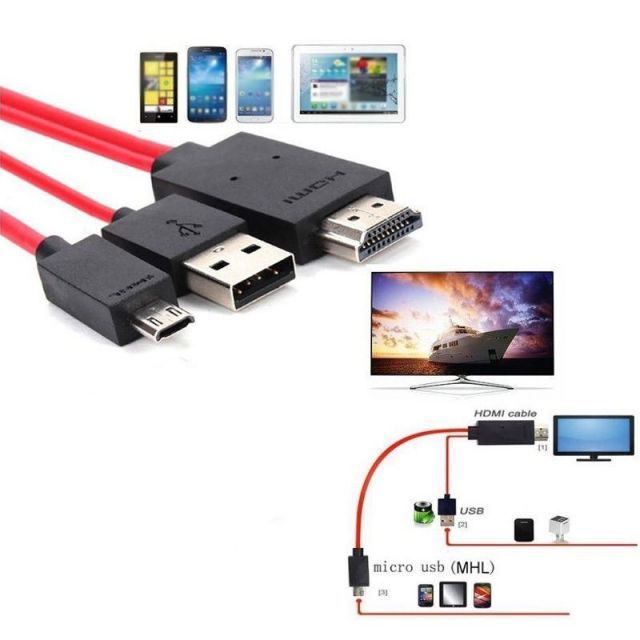 HC18 Micro USB To HDMI Çevirici