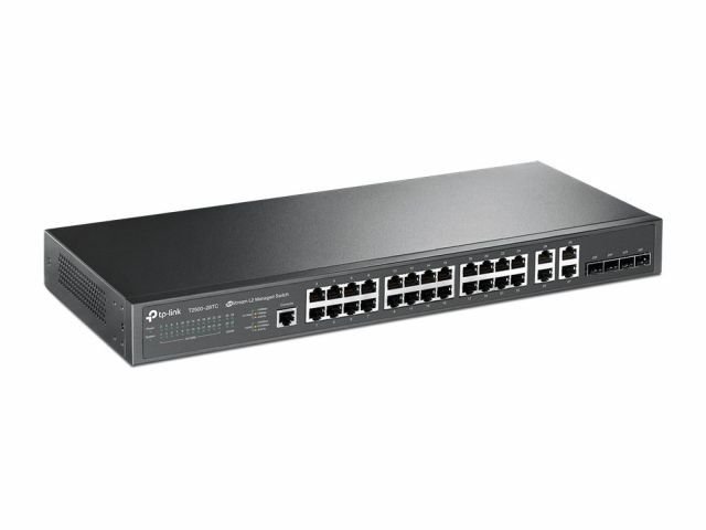 TL-SL5428E 24 Port 10/100/1000Mbps 10/100 + 4 Port L2 Managed
