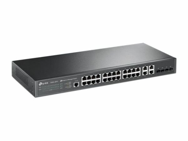 TL-SL5428E 24 Port 10/100/1000Mbps 10/100 + 4 Port L2 Managed