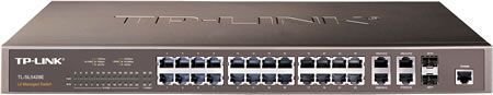 TL-SL5428E 24 Port 10/100/1000Mbps 10/100 + 4 Port L2 Managed