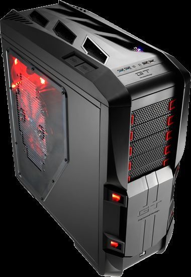 AE-GTS GTS Black USB3.0 Fan Kontrolcülü Big Tower Siyah Gaming Kasa