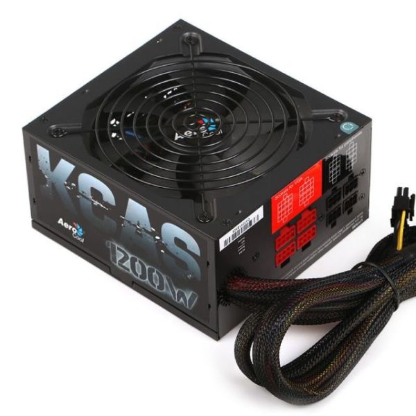 AE-KCAS1200M 1200W 80+ Bronze 14CM Fanlı  KCAS1200 Yarı Modüller Güç Kaynağı