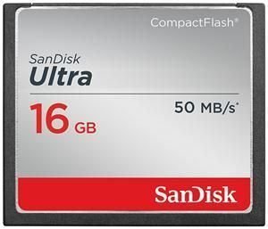 SDCFHS-016G-G46 FLA 16GB CF ULTRA 50MB/SN
