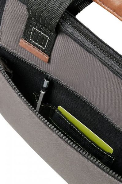 22N-19-003 15.6'' Sideways Sleeve Siyah/Gri Notebook Çantası