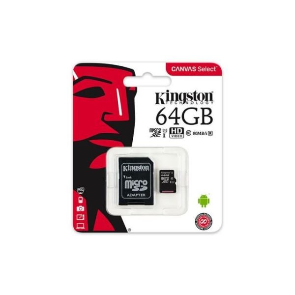 SDCS-64 64 GB SDHC 80 MB Class 10 SD-MMC Kart