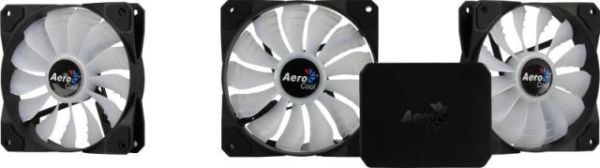 AE-P7F12-PRO P7-F12 Pro 3 x 12cm RGB Led Fan + RGB/Fan Kontrolcü Fan Hub