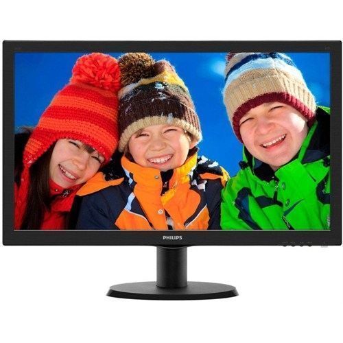 243V5LAB-01 23,6''1920x1080,5ms,60Hz,2Wx VGA-DVI,Siyah Led Monitör