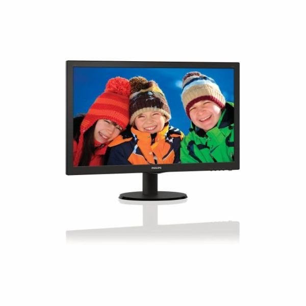 243V5LAB-01 23,6''1920x1080,5ms,60Hz,2Wx VGA-DVI,Siyah Led Monitör