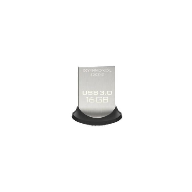 SDCZ43-016G-GAM46 16GB Ultra Fit USB3.0 Siyah USB Bellek