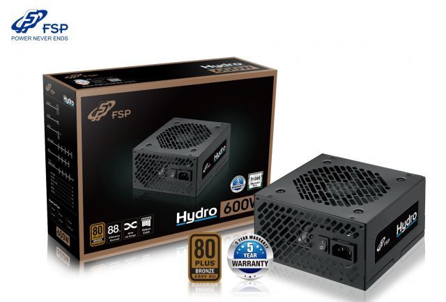 HD600 FSP HYDRO Serisi HD600 80Plus Bronze 600W PSU 5 Yıl Garanti