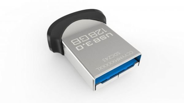 SDCZ43-128G-G46 128GB Ultra Fit USB3.0 Siyah USB Bellek