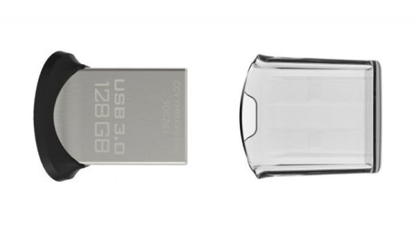 SDCZ43-128G-G46 128GB Ultra Fit USB3.0 Siyah USB Bellek