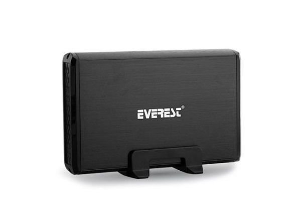HDC-575 3,5'' SATA Harddisk Kutusu.USB2.0  Bağlantı desteği.Siyah Renk.