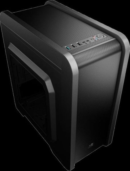 AE-QS240-600 600W Powerlı Pencereli Micro Tower Siyah Kasa