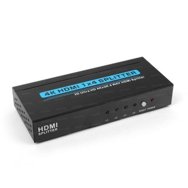 DK-HD-SP4X12 4K UltraHD 1 Giriş 4 Çıkışlı HDMI Splitter (Sinyal Çoğaltıcı)
