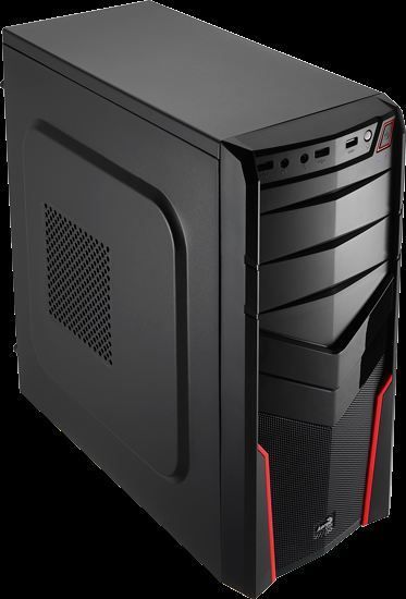 AE-V2X-RD V2X Red USB 3.0 ATX kırmızı siyah kasa güç kaynaksız