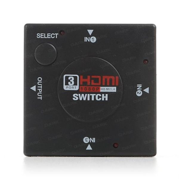 DK-HD-SW3X1 3 Giriş 1 Çıkışlı HDMI Switch Çoklayıcı