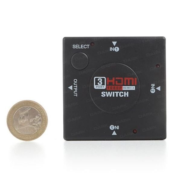 DK-HD-SW3X1 3 Giriş 1 Çıkışlı HDMI Switch Çoklayıcı