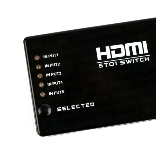DK-HD-SW4X1 4 Giriş 1 Çıkışlı Uzaktan Kumandalı HDMI Switch (Seçic