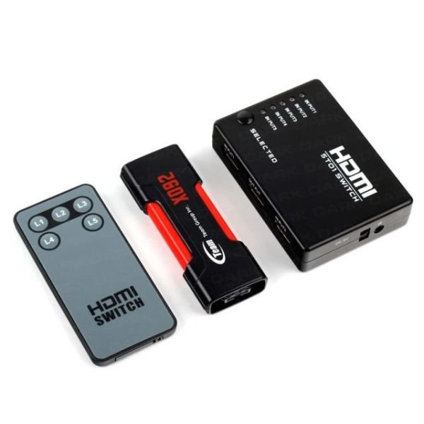 DK-HD-SW4X1 4 Giriş 1 Çıkışlı Uzaktan Kumandalı HDMI Switch (Seçic