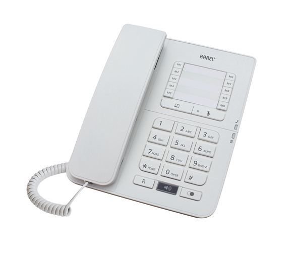 TM-142-KREM Kablolu Masaüstü Tel Tm142 Krem