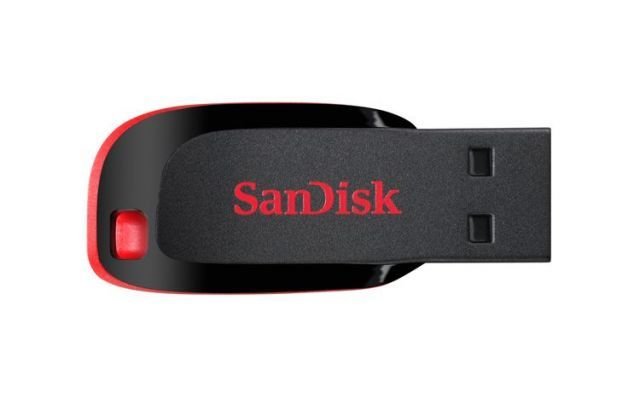 SDCZ50-064G-B35 64GB Cruzer Blade USB2.0 Siyah USB Bellek