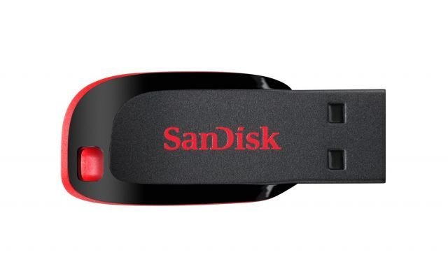 SDCZ50-128G-B35 128GB Cruzer Blade USB2.0 Siyah USB Bellek