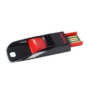 SDCZ51-016G-B35 16GB Cruzer Edge USB2.0 Siyah Kırmızı USB Bellek