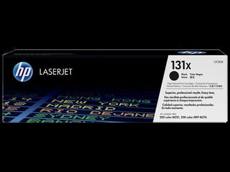 CF210X No 131X Yüksek Kapasite Siyah Lazer Toner