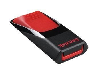 SDCZ51-032G-B35 32GB Cruzer Edge USB2.0 Kırmızı Siyah USB Bellek