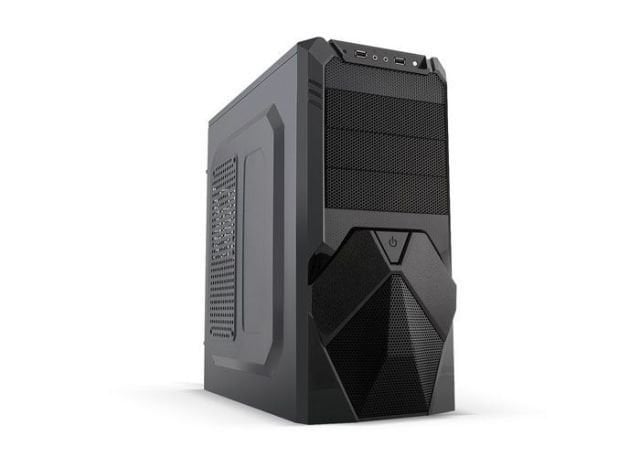 263A 300W Powerlı Penceresiz Midi Tower Siyah Kasa