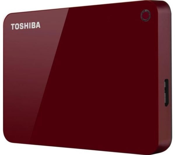 HDTC910ER3AA 1TB  2,5'' Canvio Advance USB 3.0  Kırmızı Harici Harddisk
